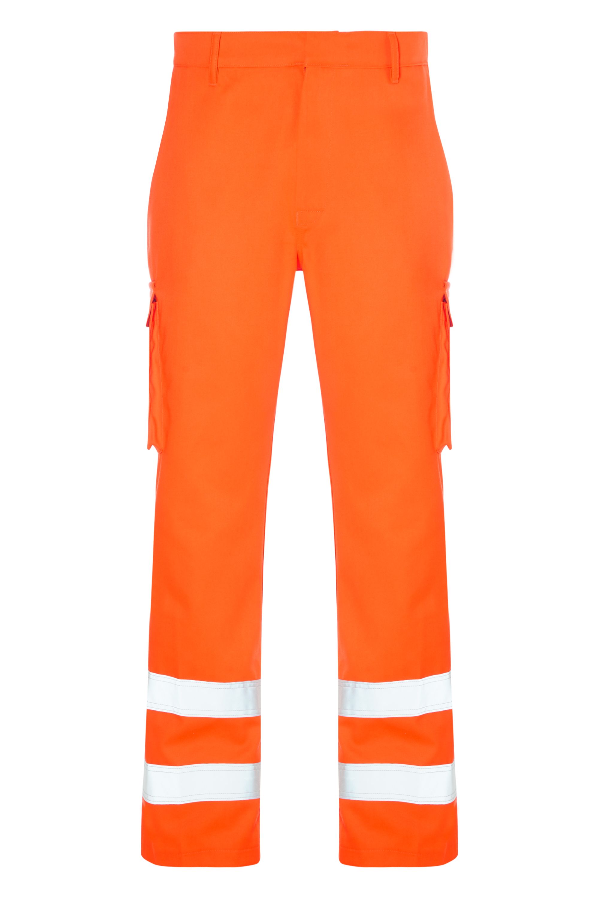 Orange hi vis new arrivals work trousers