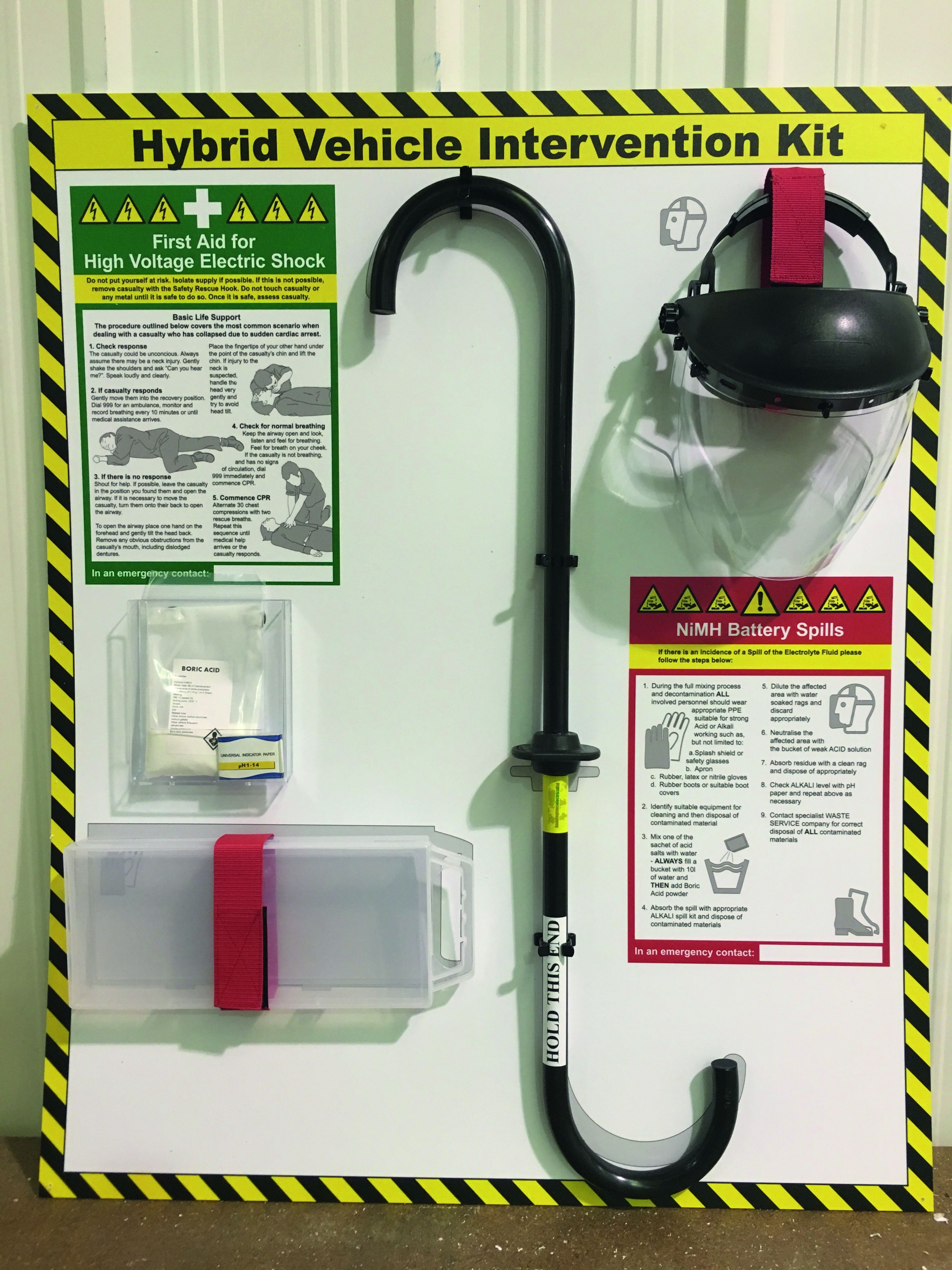 Electric and Hybrid Vehicle Intervention Kit Reece Safety