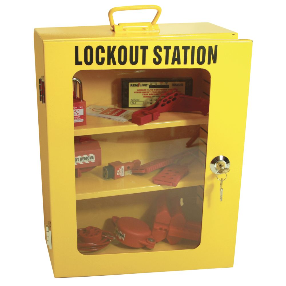 Portable lockout storage unit Reece Safety