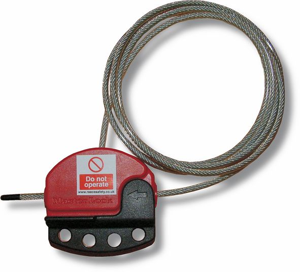 Masterlock S806 Adjustable cable lockout Reece Safety