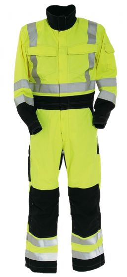 Arc Flash Non-Metal Two Tone High-Vis Coverall 9.5cal/cm2