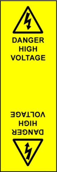 Electrical Cable Marking Labels - High Voltage