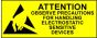 Electrostatic Labels - Attention  Small