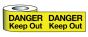  Barrier Warning Tape 150mmx100m Danger Keep Out 