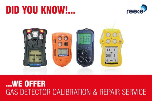 Reece Safety - Gas detector calibration & repair service