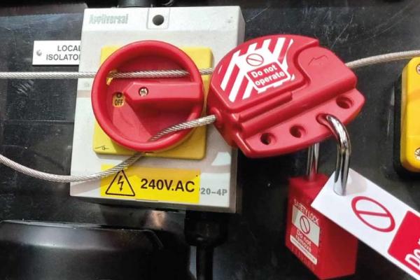 Storing Energy and Lockout Tagout