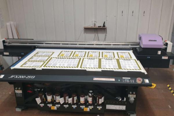 Our New Mimaki Flatbed Printer