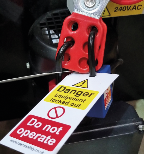 Lockout tagout safety lockout Reece Safety