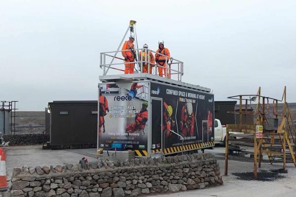 Reece Safety Confined Space and Working at Height Mobile Training Unit (MTU)