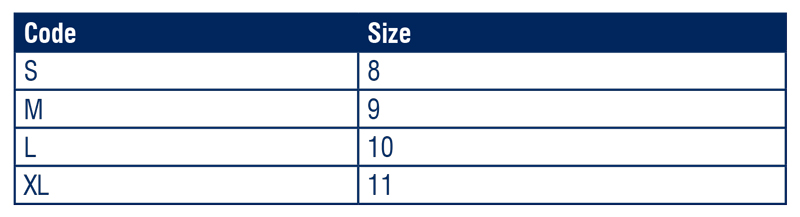 Glove Size Guide