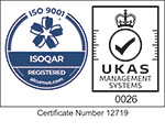 ISO 9001 Certificate Number 12719