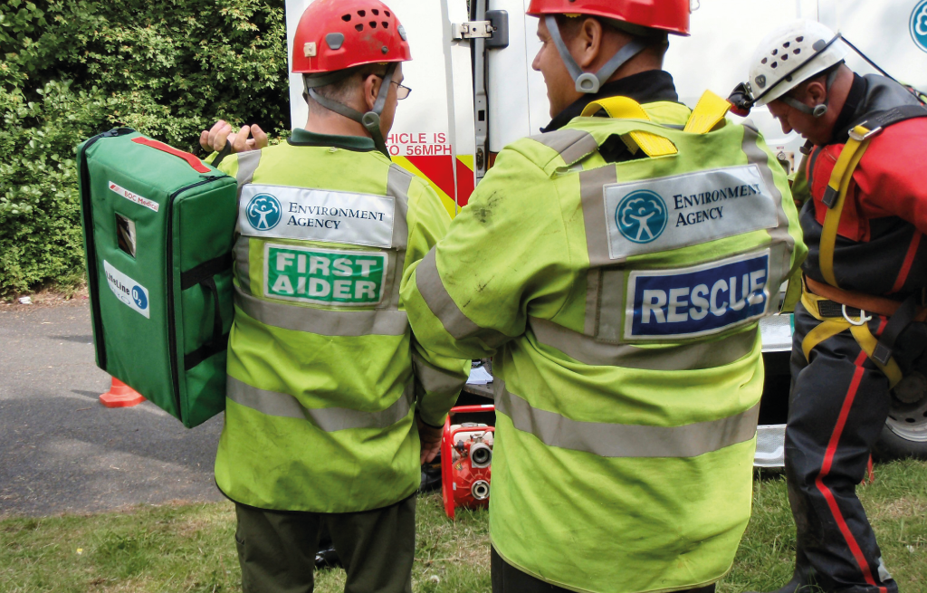 Working at height rescue training course