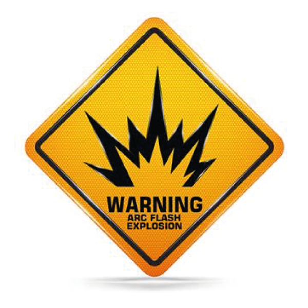 Arc Flash warning image