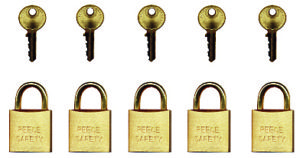 Keyed to differ padlock